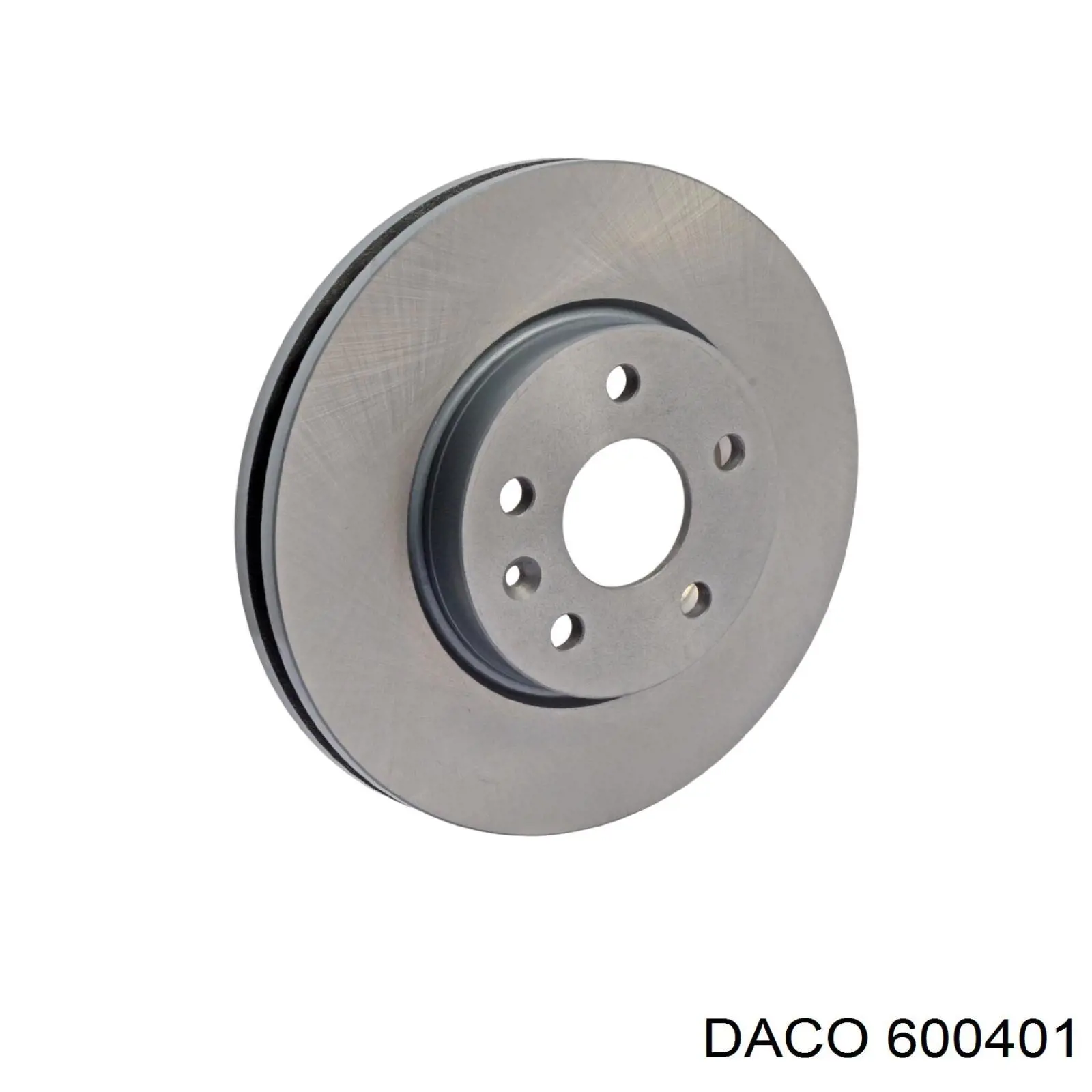 600401 Daco диск гальмівний передній