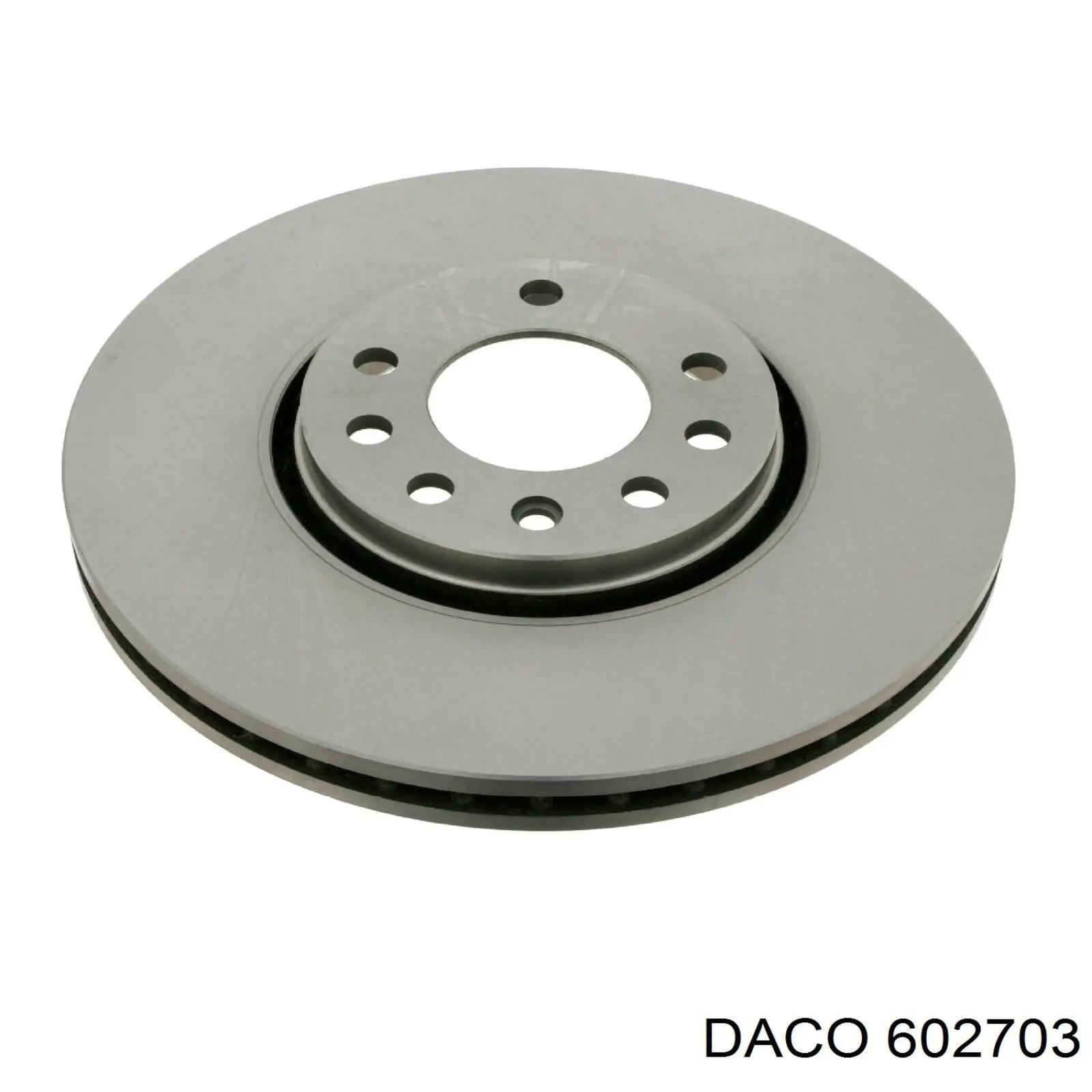 602703 Daco Гальмо дискове переднє
