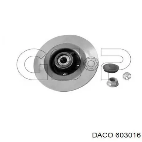 Купити 603016 Daco Диск заднього гальма