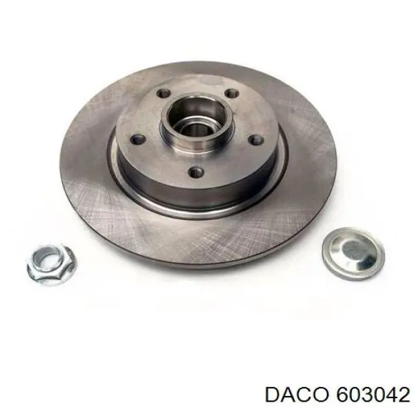 Купити 603042 Daco Диск заднього гальма