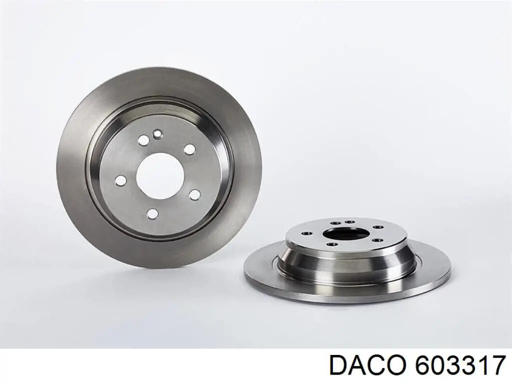 Купити 603317 Daco Диск заднього гальма