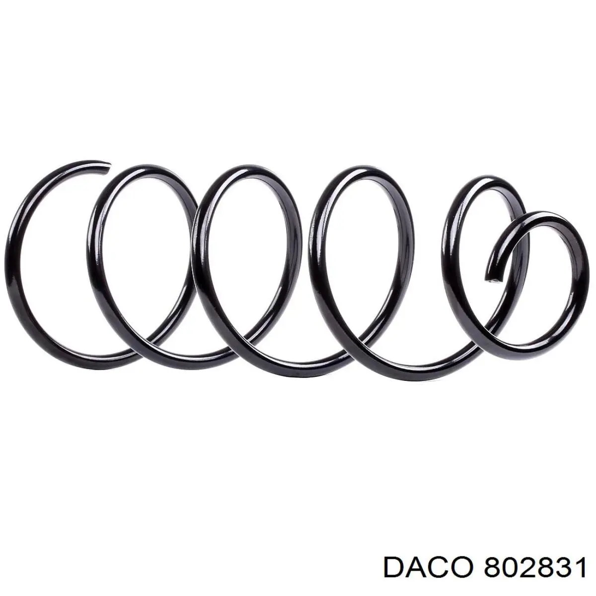 Пружина передня 802831 Daco