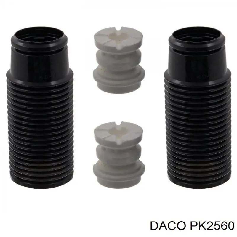 PK2560 Daco буфер-відбійник амортизатора заднього + пильовик