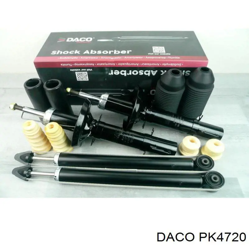 Купити PK4720 Daco Відбійник заднього амортизатора