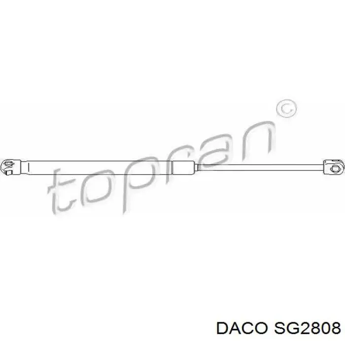 Амортизатор двері задньої Daco SG2808 ціна, від 7.36 USD