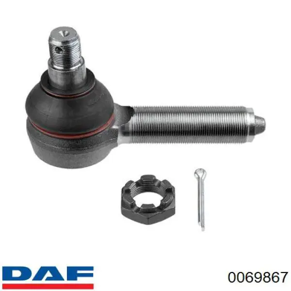 0069867 DAF Наконечник поздовжньої рульової тяги