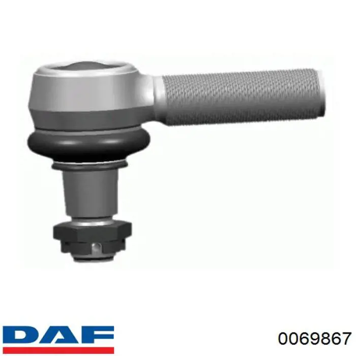 Накінечник поздовжньої рульової тяги DAF 0069867 ціна, від 8.96 USD