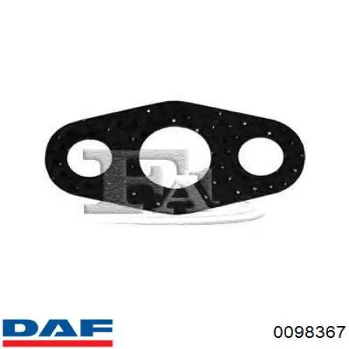 Прокладка шланга відводу масла від турбіни DAF 0098367 ціна, від 1.23 USD