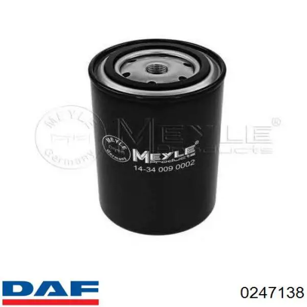 0247138 DAF Фільтр палива