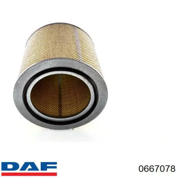 Елемент повітряного фільтра DAF 0667078 ціна, від 33.82 USD