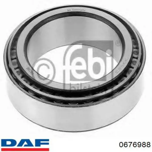 Підшипник маточини задньої DAF 0676988 ціна, від 36.37 USD