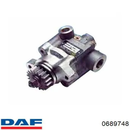 Сайлентблок реактивної тяги, задній 0689748 DAF