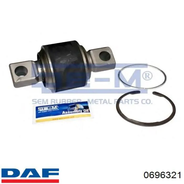 Купити 0696321 DAF Сайлентблок задньої реактивної тяги