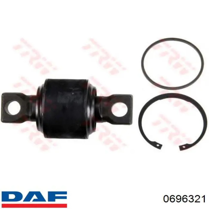 Сайлентблок задньої реактивної тяги DAF 0696321 ціна, від 36.12 USD