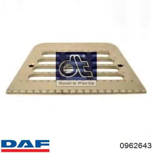 Накладка підніжки DAF 0961229 ціна, від 10.14 USD