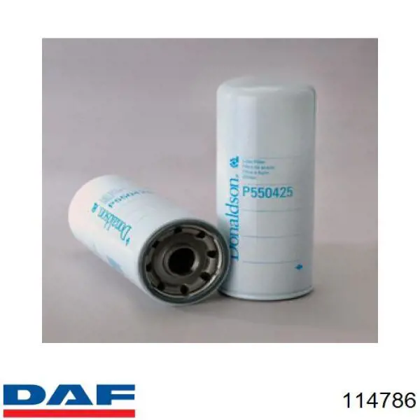 Масляний фільтр двигуна DAF 114786 ціна, від 10.01 USD