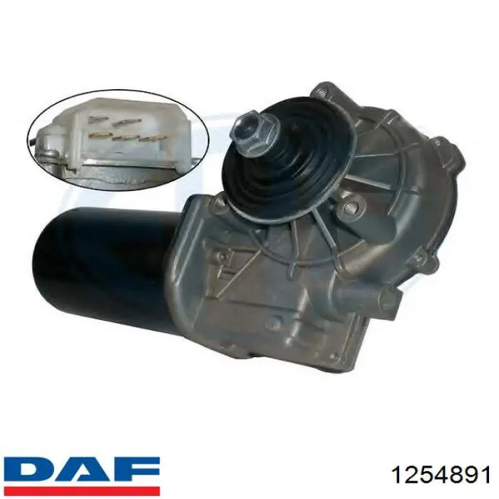 Купити 1254891 DAF Мотор двірника