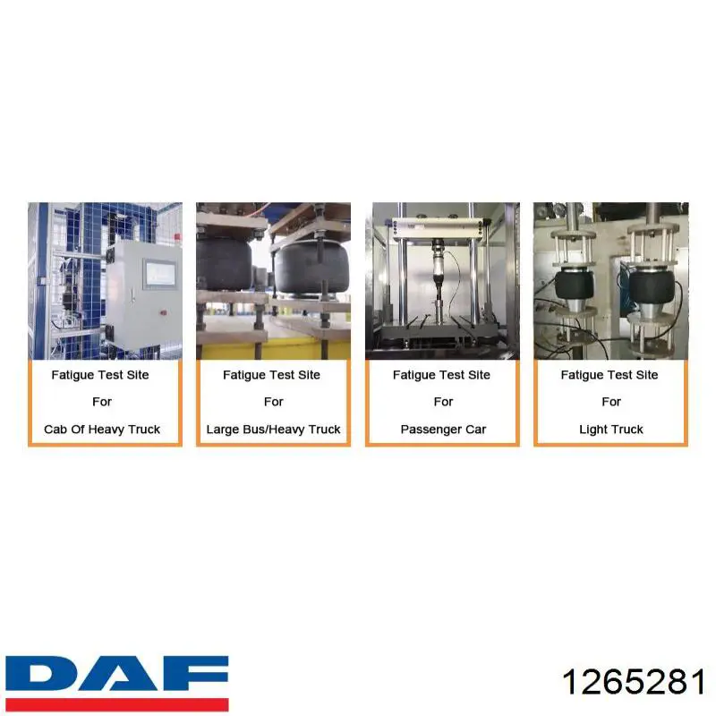 Купити 1265281 DAF Амортизатор кабіни (TRUCK)