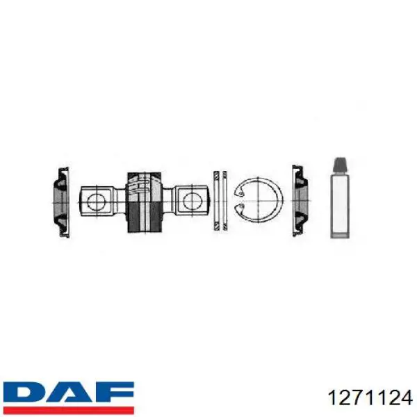 Купити VKDCV07021 SKF Сайлентблок задньої реактивної тяги