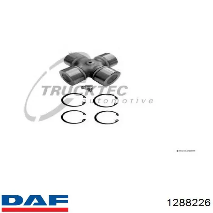 1288226 DAF Хрестовина карданного валу