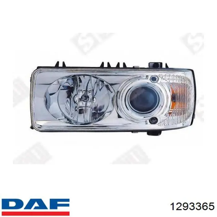 Фара правая DAF 1293365 ціна, від 58.08 USD