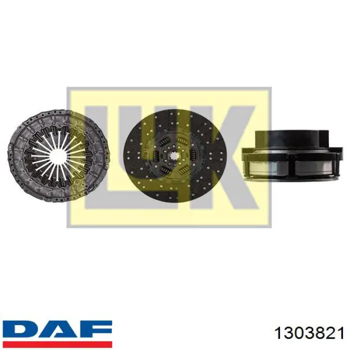 Вижимний підшипник DAF 1303821 ціна, від 53.67 USD
