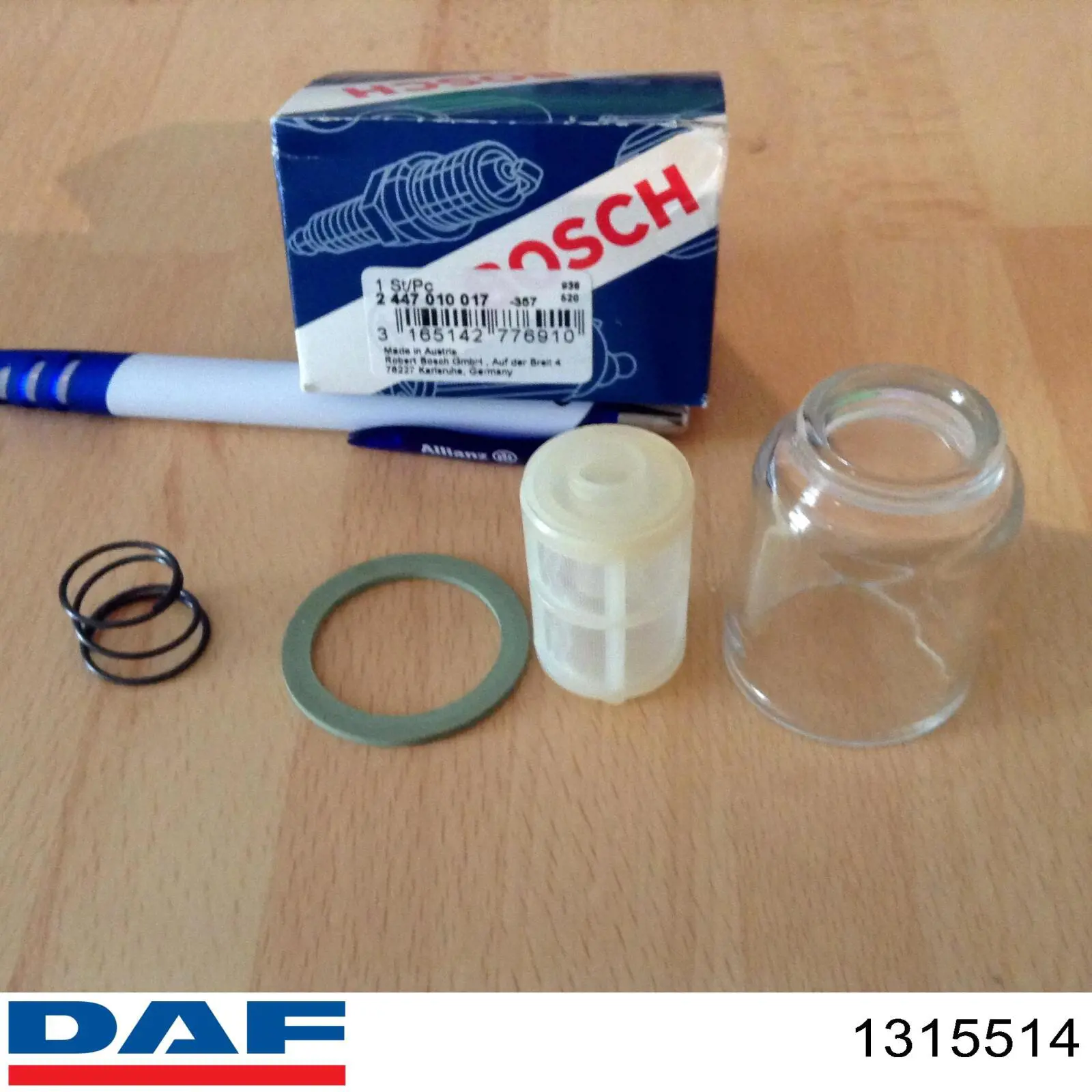 1315514 DAF Фільтр палива
