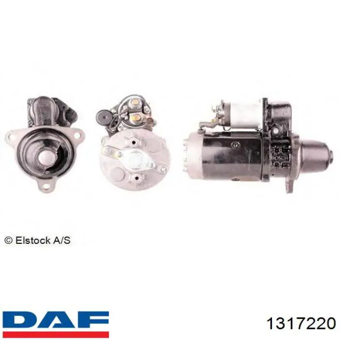 Стартер 1317220 DAF