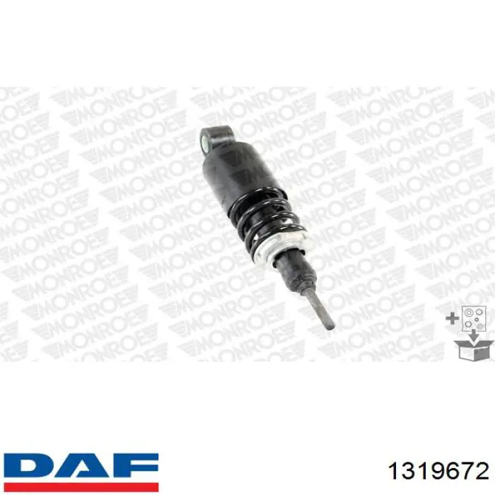 Упори газові DAF 1319672 ціна, від 56.50 USD