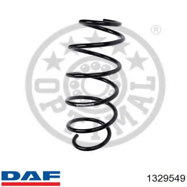 1329549 DAF Натискний диск зчеплення