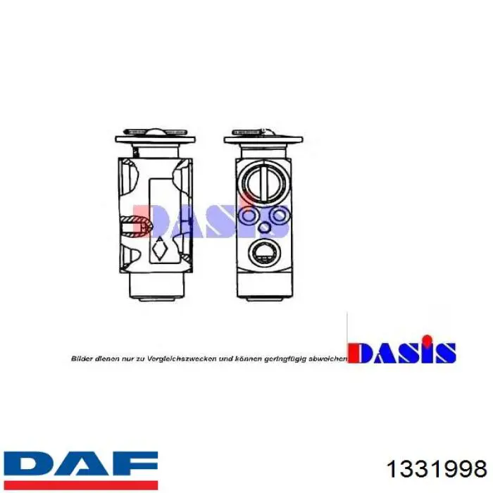 Купити 1331998 DAF Клапан TRV, кондиціонера