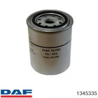 Фільтр тонкого очищення палива DAF 1345335 ціна, від 12.65 USD