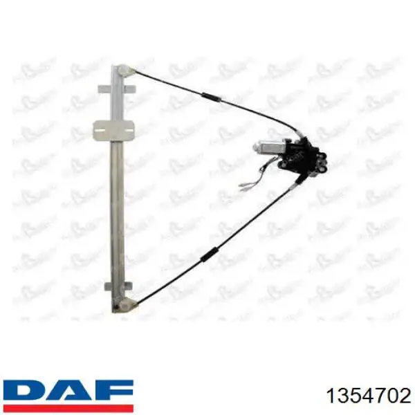 Склопідйомник передньої лівої двері 1354702 DAF