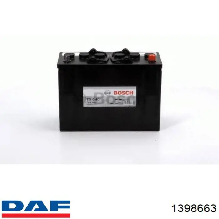 Батарея акумуляторна DAF 1398663 ціна, від 108.18 USD