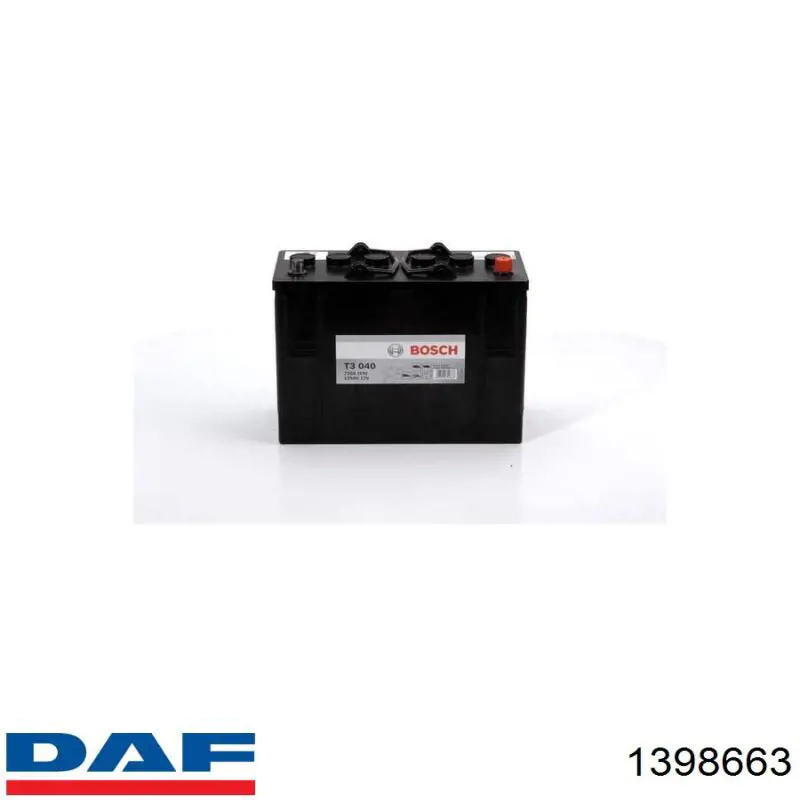 Купити 1398663 DAF Автомобільна батарея