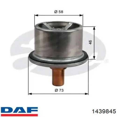 Термостат 1439845 DAF