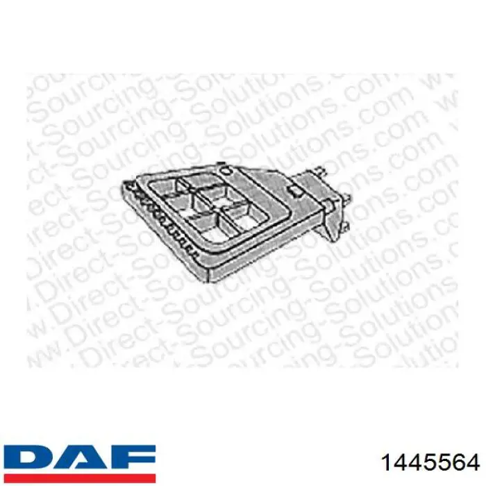  Підніжка права DAF 105 