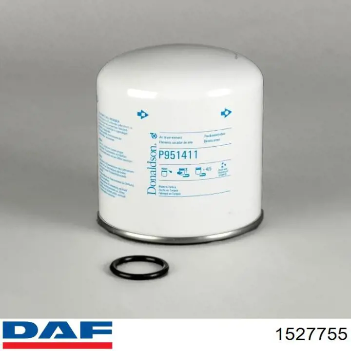 1527755 DAF Фільтр осушувача повітря (вологомастиловідділювача) (TRUCK)