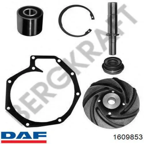 1609853 DAF Насос охолодження