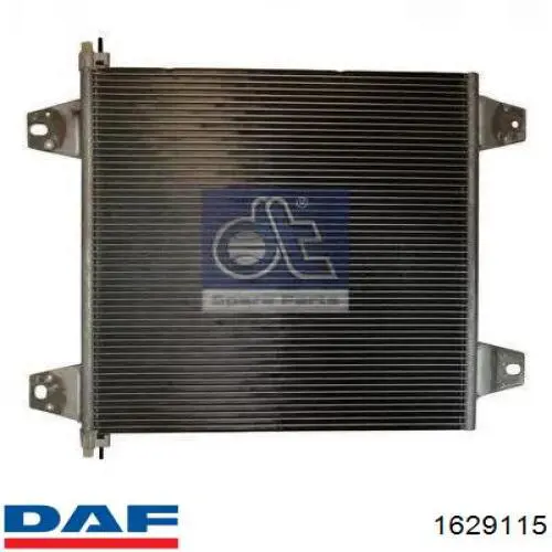 Радіатор кондиціонера 1629115 DAF