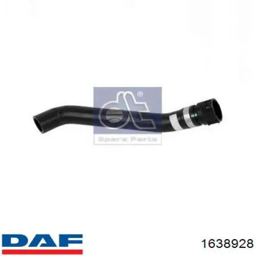 1638928 DAF Шланг радіатора опалювача/грубки, подача
