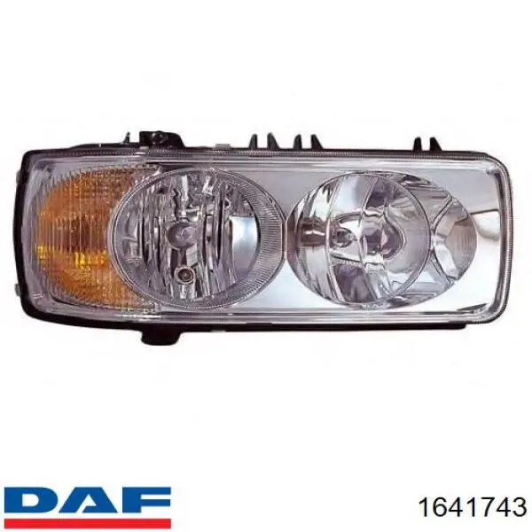 Фара правая DAF 1641743 ціна, від 73.46 USD