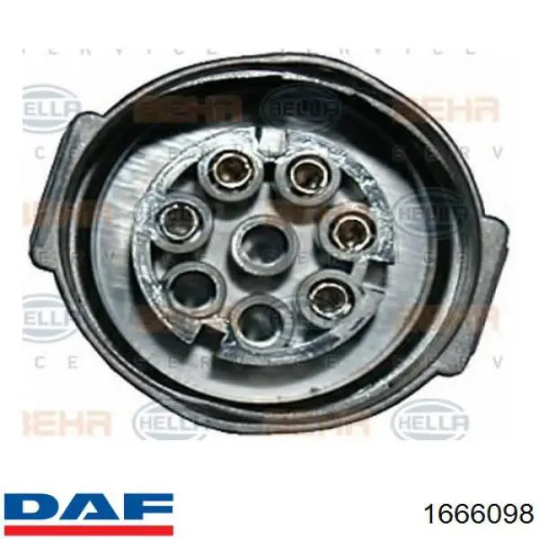 1666098 DAF Гідромуфта приводу вентилятора