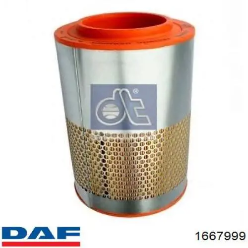 Повітряний фільтр 1667999 DAF