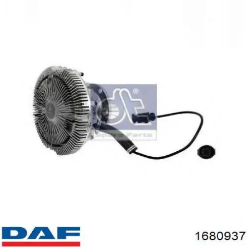 Купити 1680937 DAF Муфта вязкостная системи охолодження