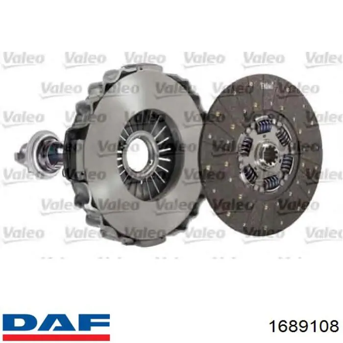 1689108 DAF Диск зчеплення