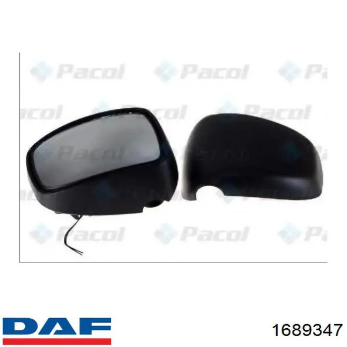 Дзеркало заднього виду 1689347 DAF