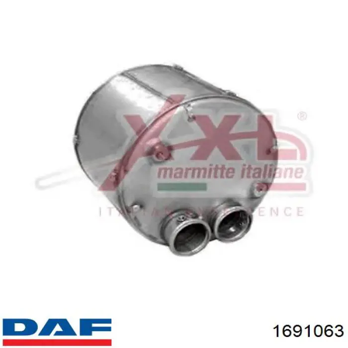 Вихлопна труба DAF 1747245 ціна, від 2251.71 USD
