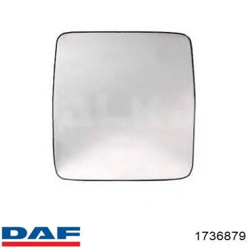 223DF6512HL Market (OEM) Дзеркальний елемент лівого дзеркала заднього виду