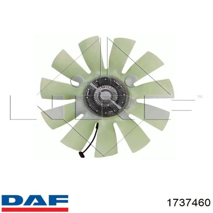 1737460 DAF Гідромуфта приводу вентилятора